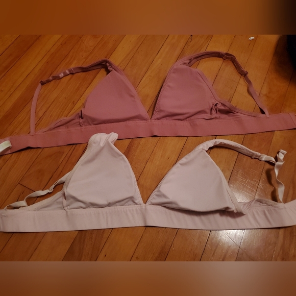Bundle of 2 pink Adrienne Vittadini bralettes. Size M. - Picture 7 of 12